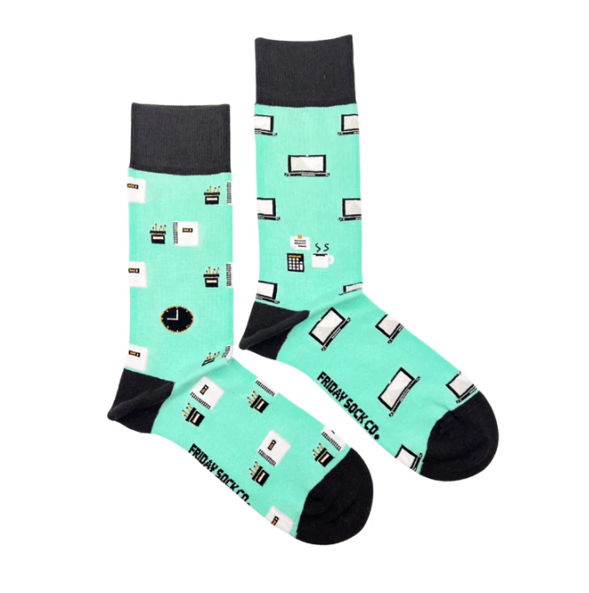 Men's Midcalf Socks - Office Stuff