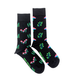 Load image into Gallery viewer, Men's Midcalf Socks - Neon Mushroom
