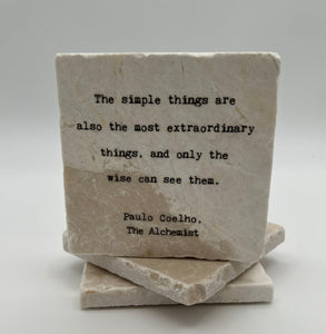 Marble Coaster - The Simple Things