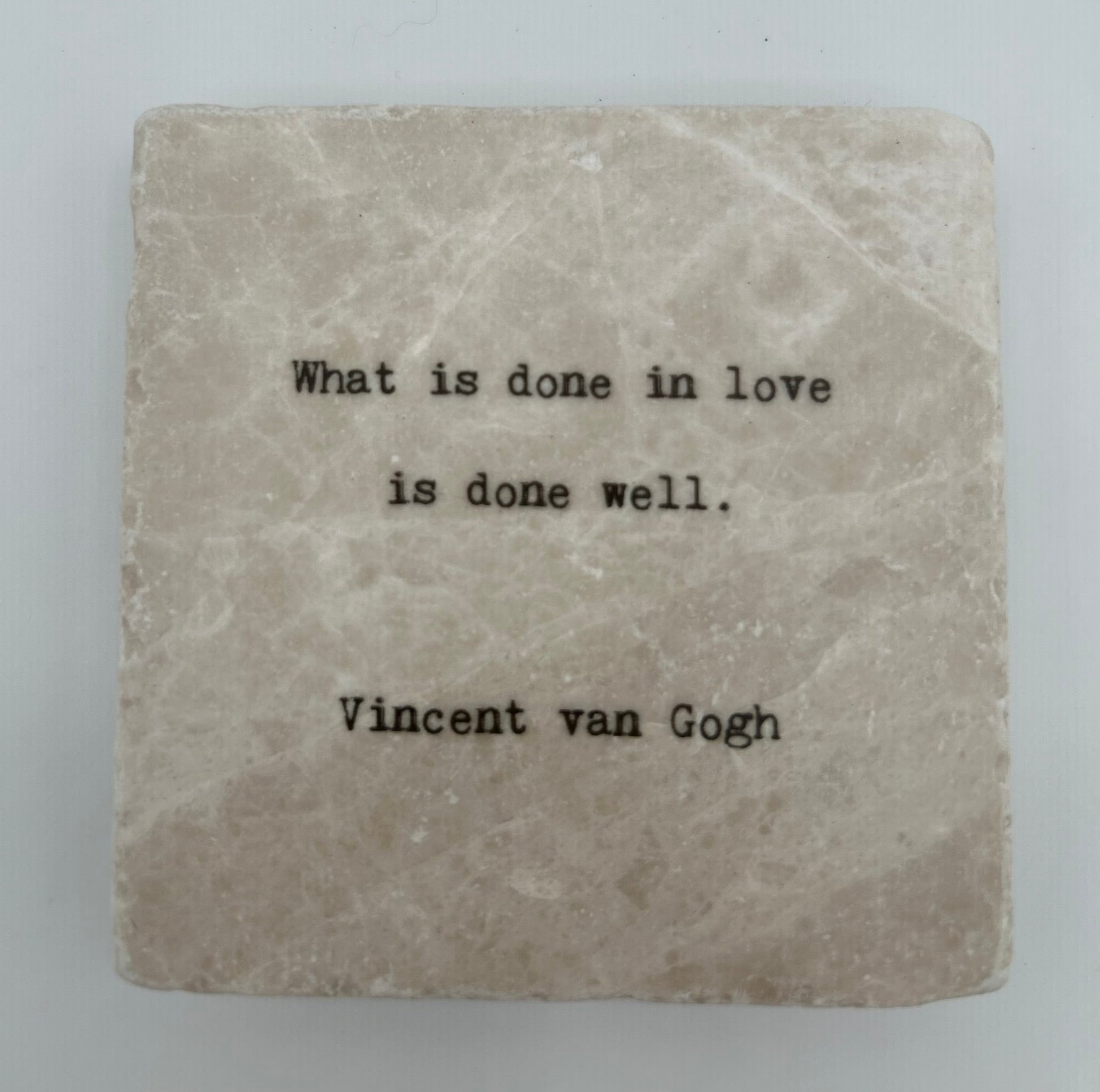 Marble Coaster - What is Done in Love