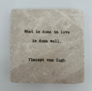 Marble Coaster - What is Done in Love