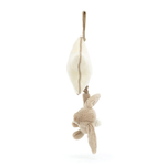 Load image into Gallery viewer, Jellycat Musical Pull - Bashful Bunny Beige
