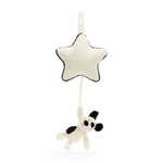 Load image into Gallery viewer, Jellycat Musical Pull - Bashful Black|Cream Puppy
