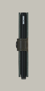 Load image into Gallery viewer, Miniwallet - Vintage Olive Black
