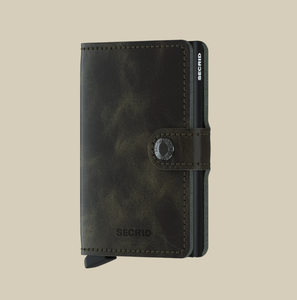 Miniwallet - Vintage Olive Black