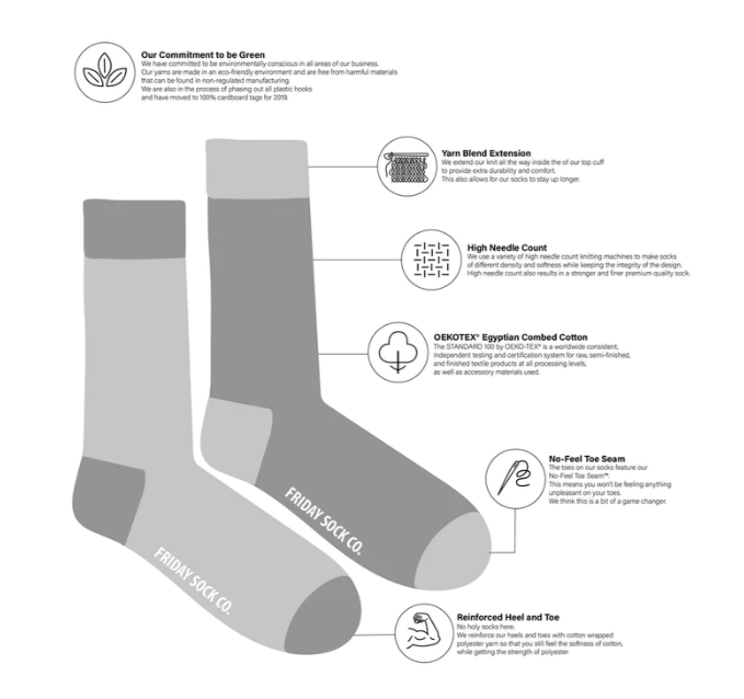 Men's Midcalf Socks - Tiny Robot