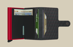Load image into Gallery viewer, Miniwallet - Optical Black Red
