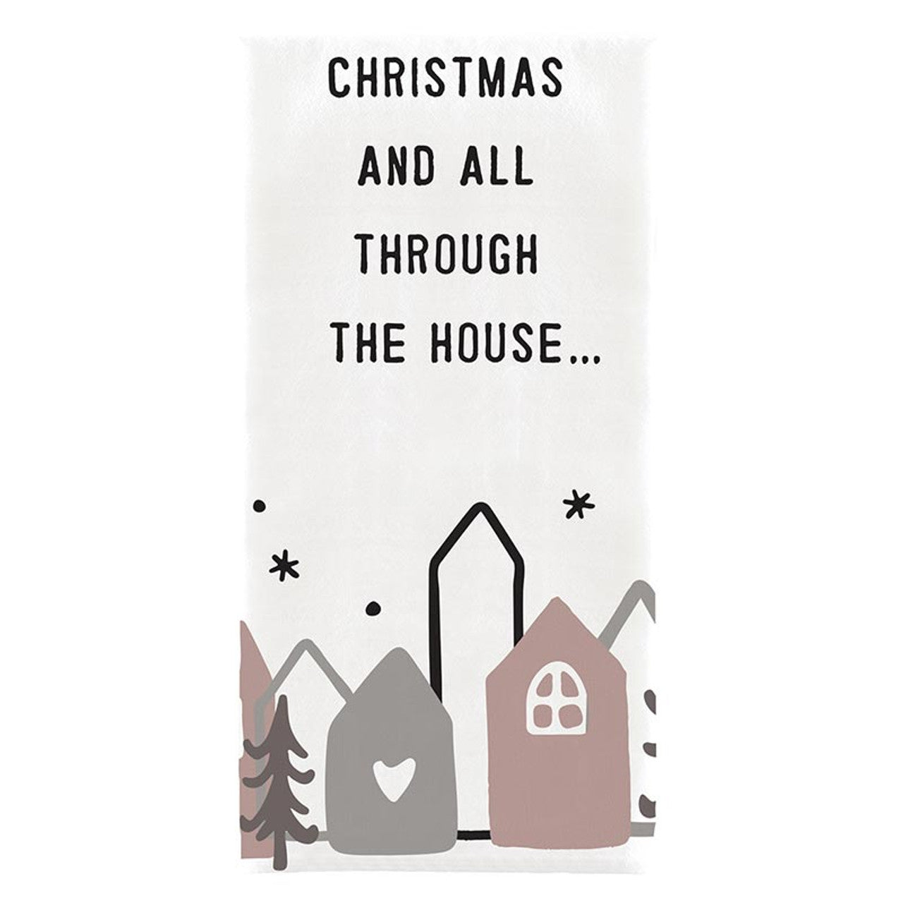 Tea Towel - Holiday 'Twas the Night Before Christmas