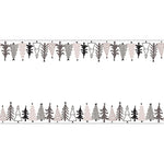 Load image into Gallery viewer, Paper Table Runner - Christmas Village Trees
