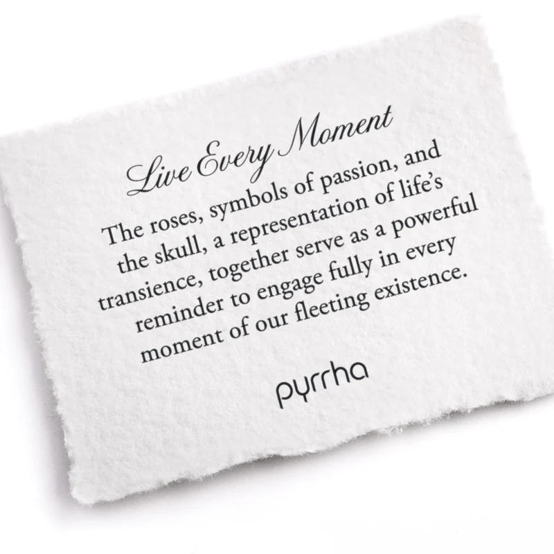 Pyrrha Talisman - Live Every Moment