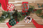 Load image into Gallery viewer, Appetizer Plate - Festive Plaid
