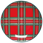 Load image into Gallery viewer, Appetizer Plate - Festive Plaid
