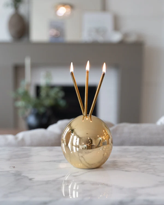 Everlasting Candle Vase - Neva Gold