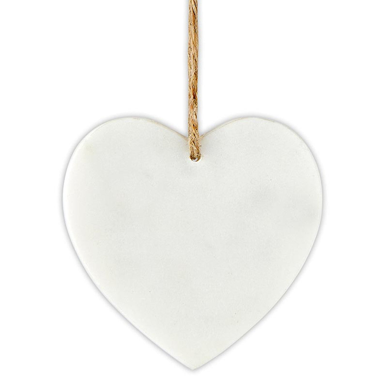 Ornament - Marble Heart Small