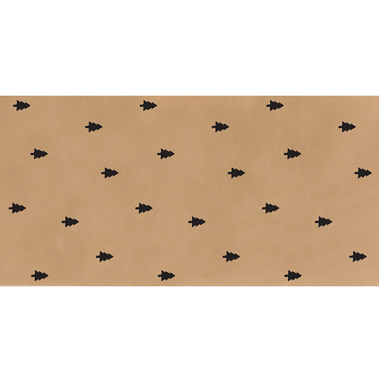 Paper Table Runner - Kraft Tree
