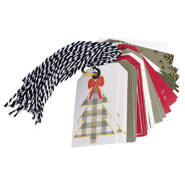 Gift Tag Book - Let it Snow