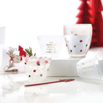 Load image into Gallery viewer, Frosted Cup Set - Holiday Stars 9oz
