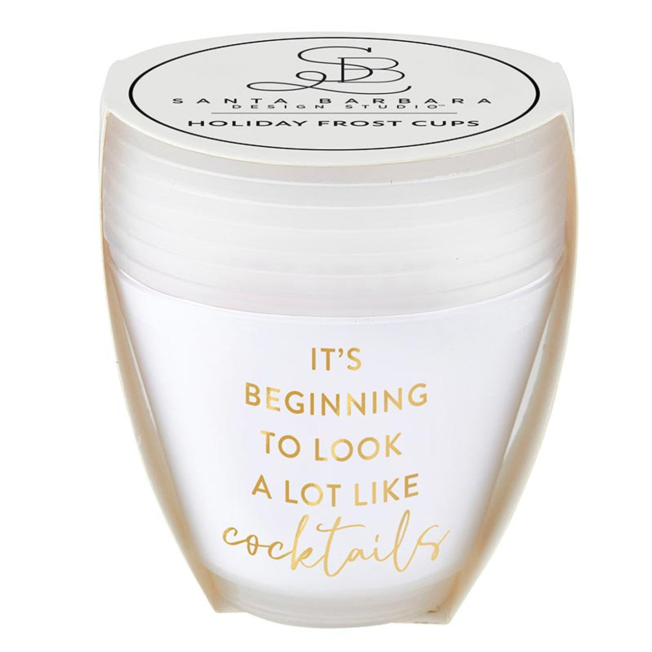 Frosted Cup Set - Look a Lot Like Cocktails 9oz