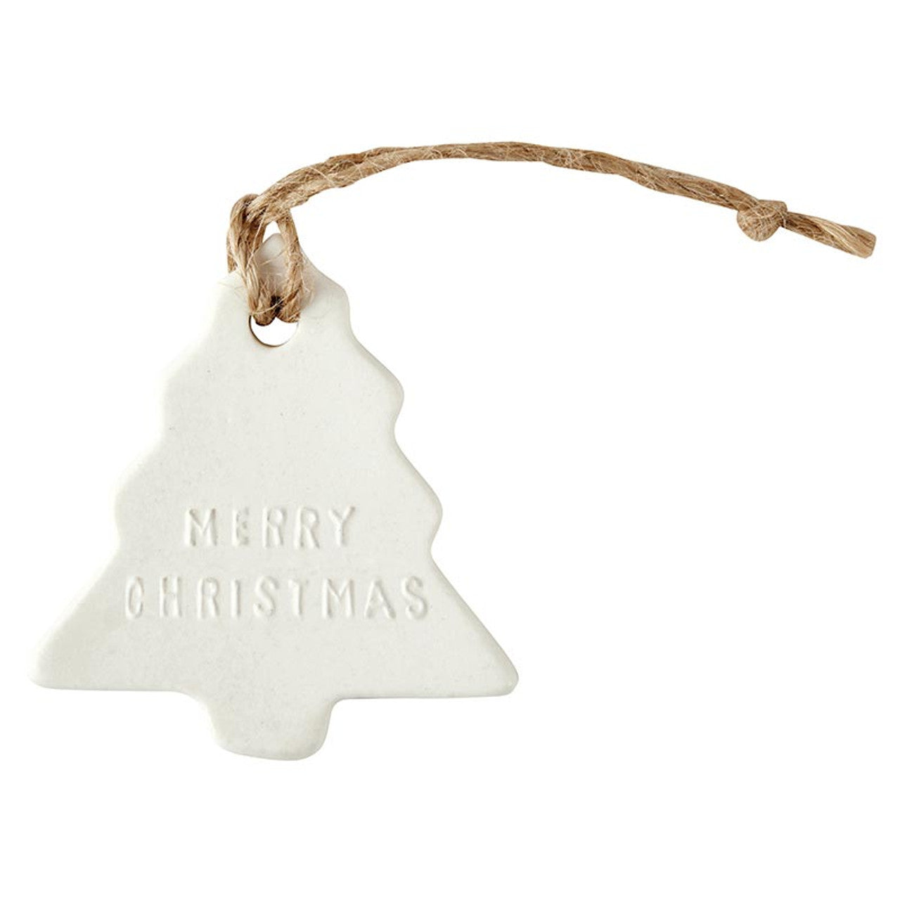 Ornament - Ceramic Tree Merry Christmas