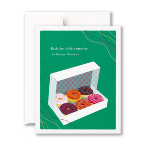 Birthday Card - Each Day Holds a Surprise