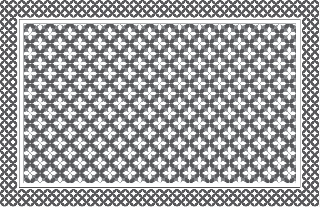 Paper Placemats Maison - Petite Fleur Grey