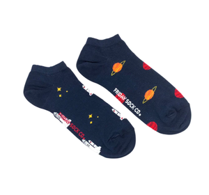 Men's Ankle Socks - Planet & Space