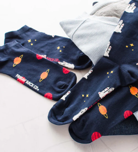 Men's Ankle Socks - Planet & Space