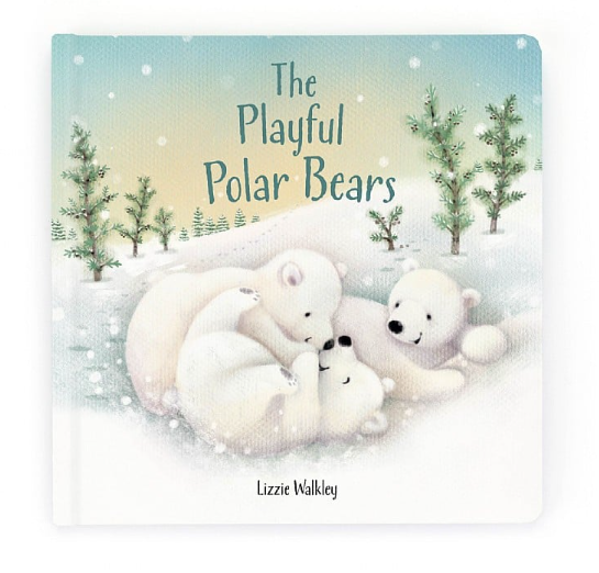 Jellycat Holiday Book - The Playful Polar Bears