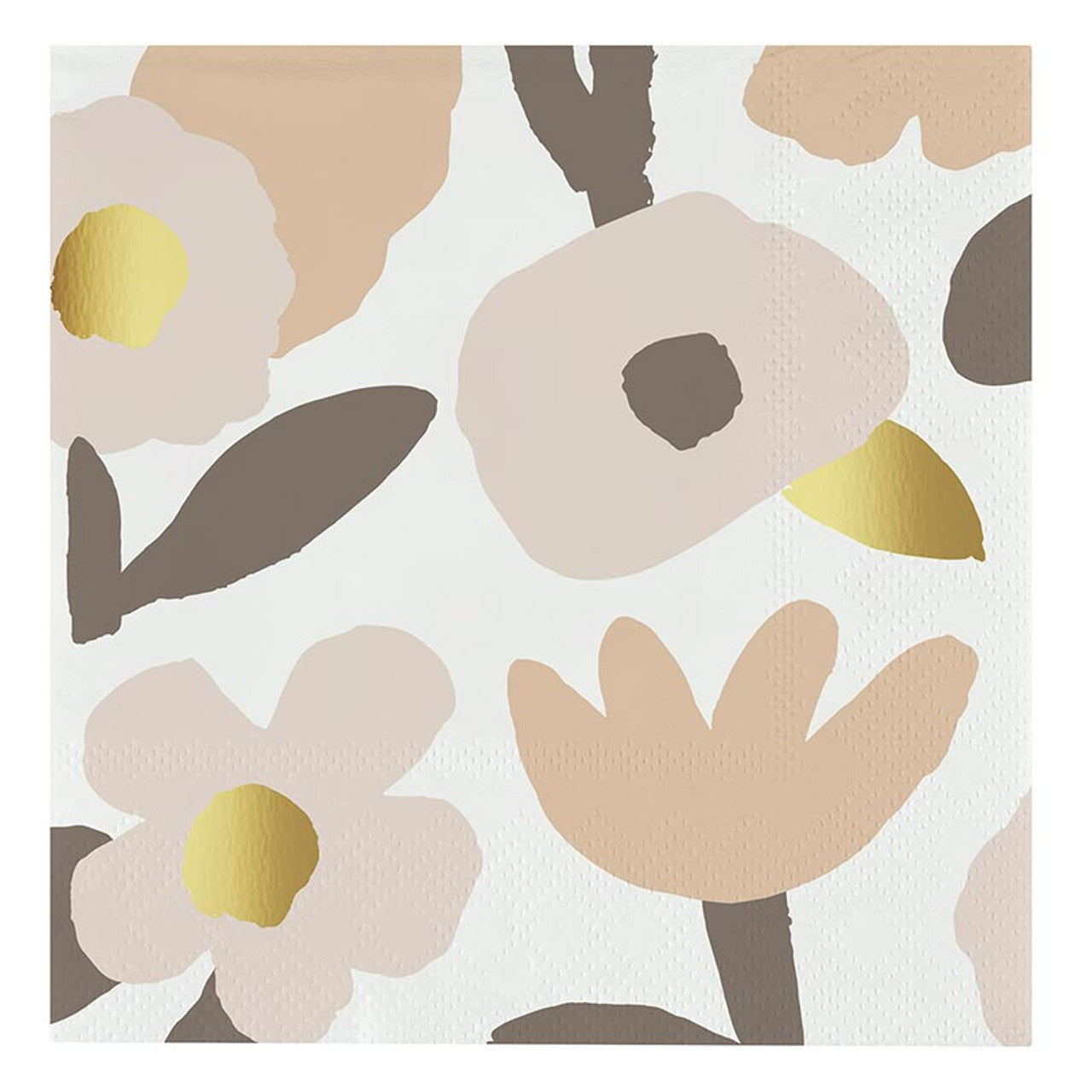 Cocktail Napkin Set - Blush Flowers