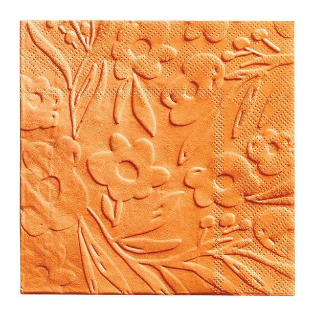 Cocktail Napkin - Pressed Flowers