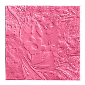 Cocktail Napkin - Pressed Flowers