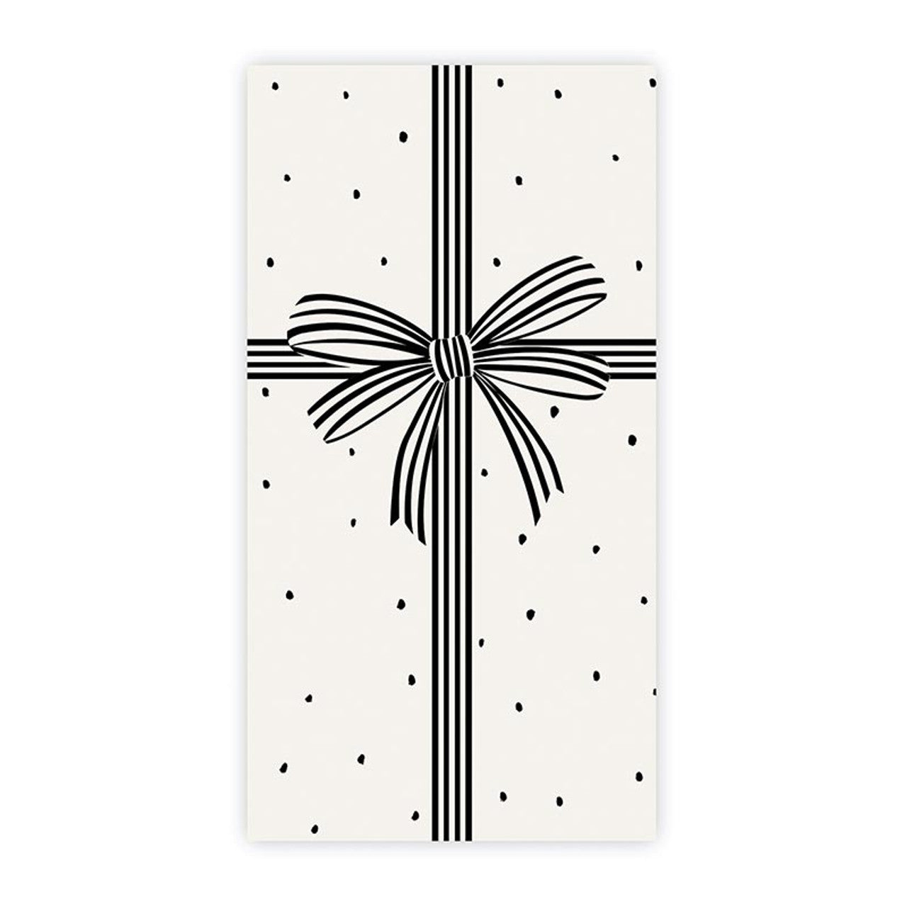 Guest Towels - Black Bow