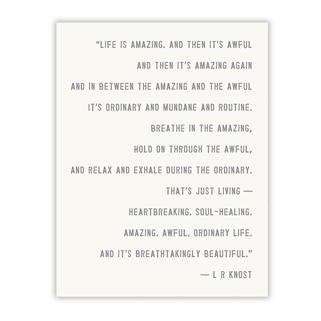 Boxed Card Set - Life is Amazing s/10