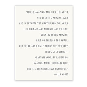 Boxed Card Set - Life is Amazing s/10