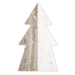 Load image into Gallery viewer, Serving Tray Holiday - Tree Marble Board 2-Tone
