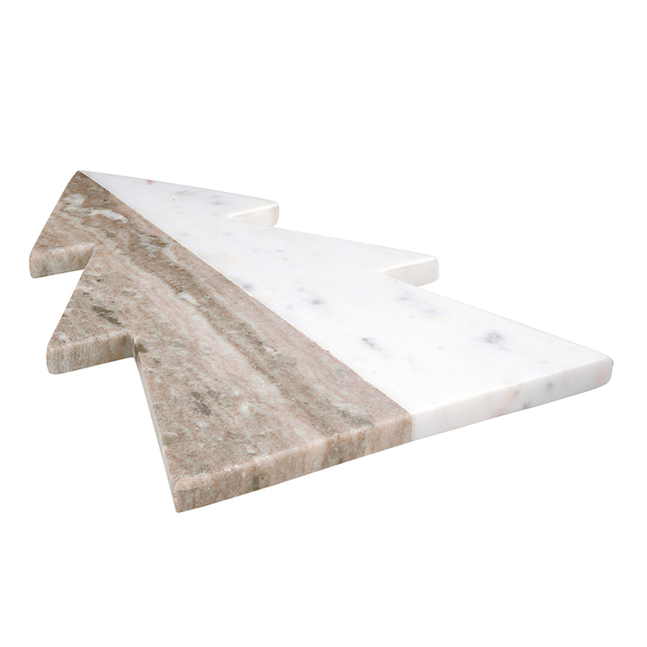 Serving Tray Holiday - Tree Marble Board 2-Tone