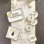 Load image into Gallery viewer, Paper Table Runner - Snowflakes 25&#39;
