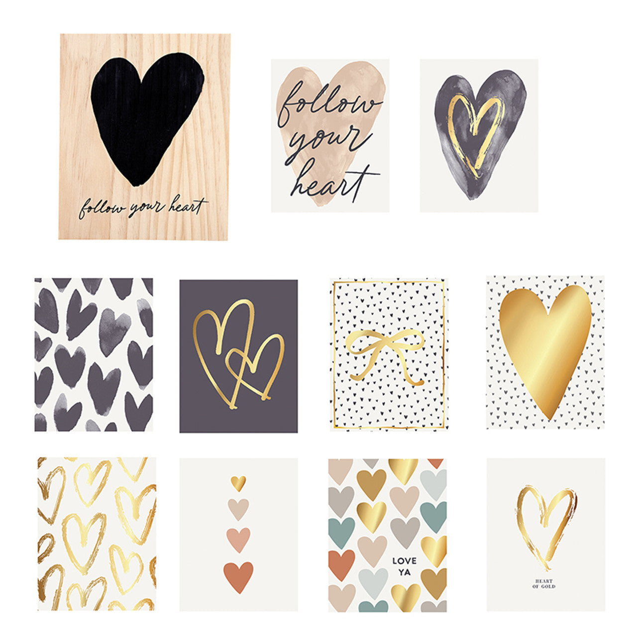 Boxed Card Set - Hearts s/10