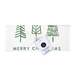 Load image into Gallery viewer, Tea Towel - Merry Christmas Grn Trees
