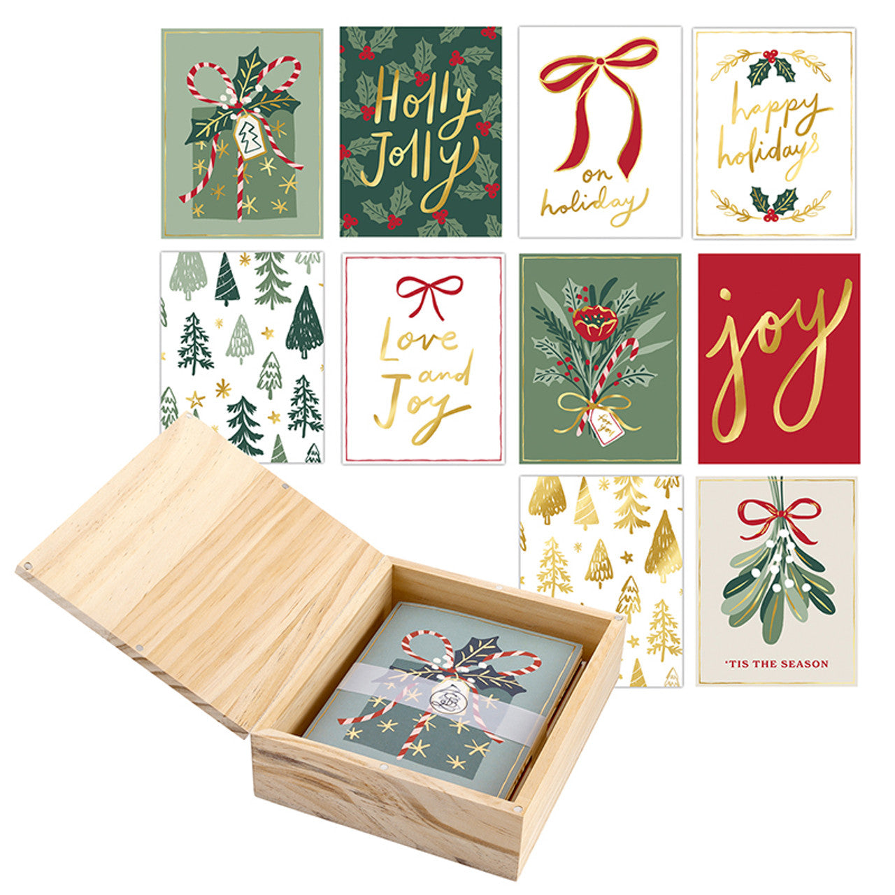Boxed Card Set - Holiday s/10