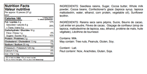 Jacek Chocolate - Shareables Milk Chocolate Raisins