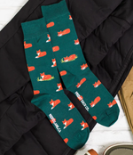 Load image into Gallery viewer, Men&#39;s Midcalf Socks - Red Fox Lane

