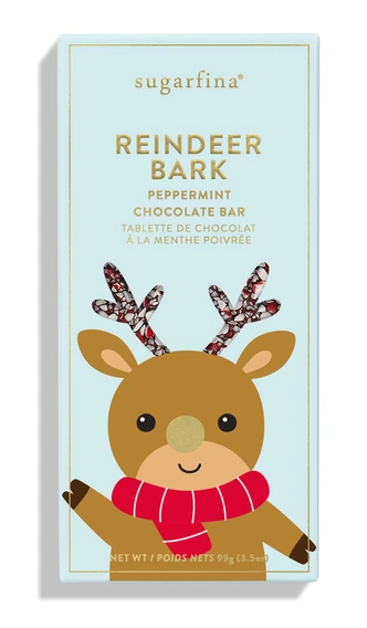 Holiday Bar - Reindeer Dark Choc Peppermint Bark 2024