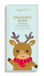 Load image into Gallery viewer, Holiday Bar - Reindeer Dark Choc Peppermint Bark 2024
