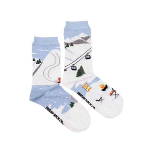 Women's Crew Socks - Ski Scene