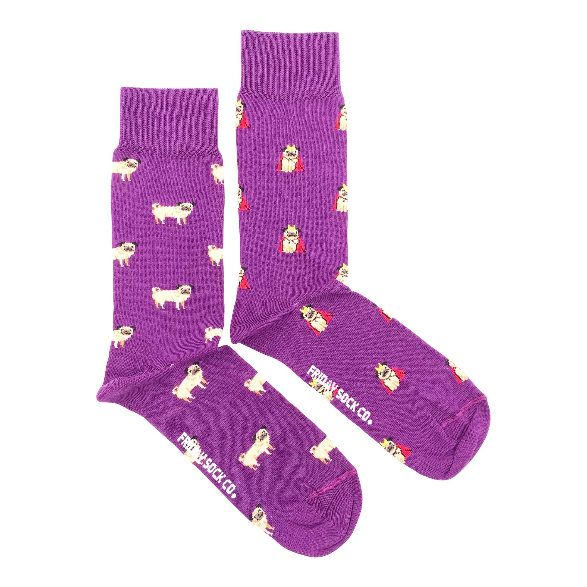 Men's Midcalf Socks - Pug