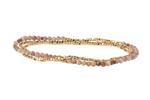 Load image into Gallery viewer, Scout Bracelet - Delicate Rhodochrosite | Gold
