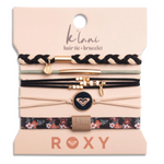 Load image into Gallery viewer, Hair Tie Bracelet - Roxy Black Md s/5
