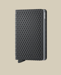 Slimwallet - Cubic Black Titanium