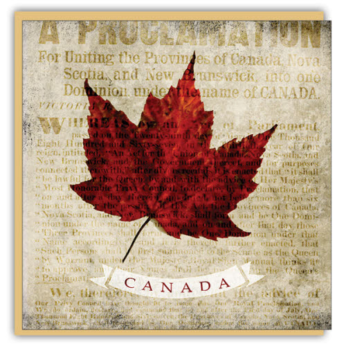 CM Cards - Maple Leaf Canada